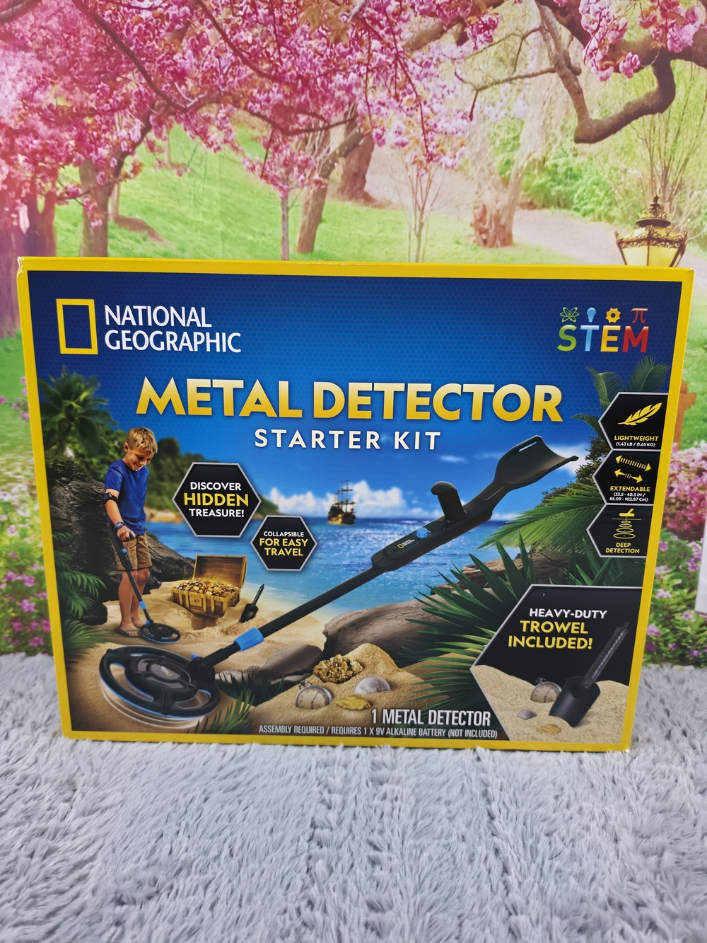National Geographic Kids Metal Detector Starter Kit - Complete & Boxed